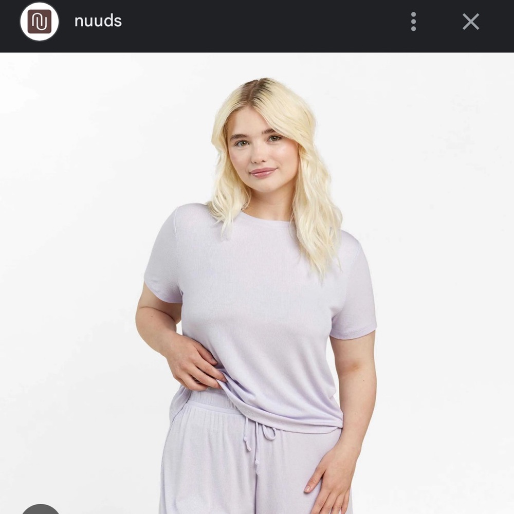 Nuuds Lilac PJ Short Set
